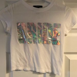 F21 “Bride” Crop